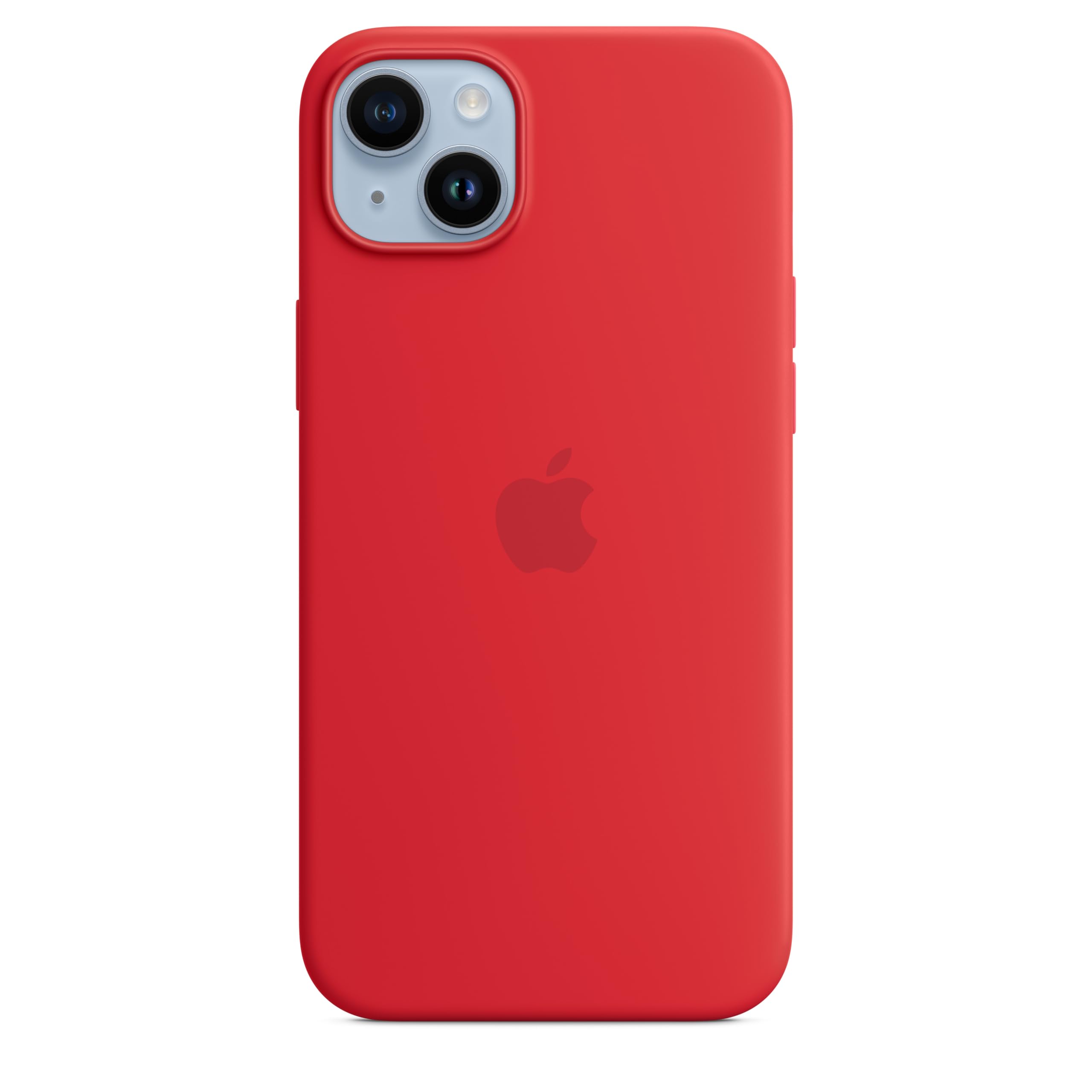 Apple - Back Cover For Mobile Phone - Magsafe Compatibility - Silicone - Red - For Iphone 14 Plus