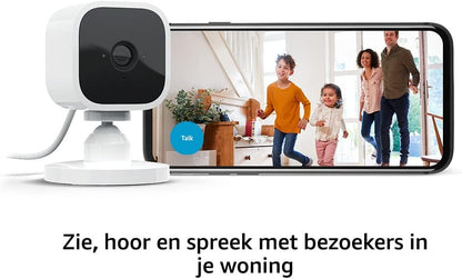 Blink - Mini Indoor Smart Wireless Security Camera - White