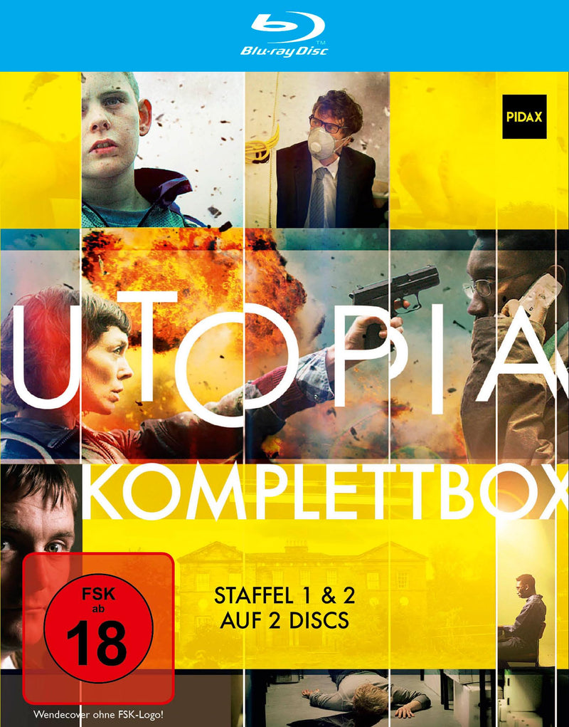 Utopia - Komplettbox / Die komplette dystopische Thriller-Serie mit Kultstatus