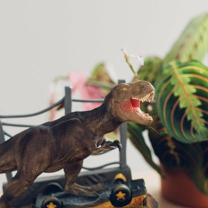 Grupo Erik Jurassic Park Ewiger Kalender - Jurassic Park Figur - 3D Kalender Tischkalender zum Aufstellen - Dauerkalender - Offizieller Jurassic Park Fanartikel Büro Deko