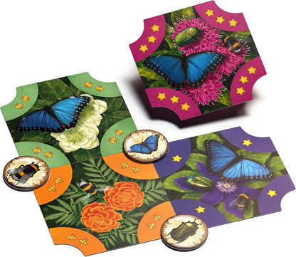 Pollen - Bard Game - Tile Laying Game - 2-4 Players - 40 Minute Play Time (Pollen Base Game
