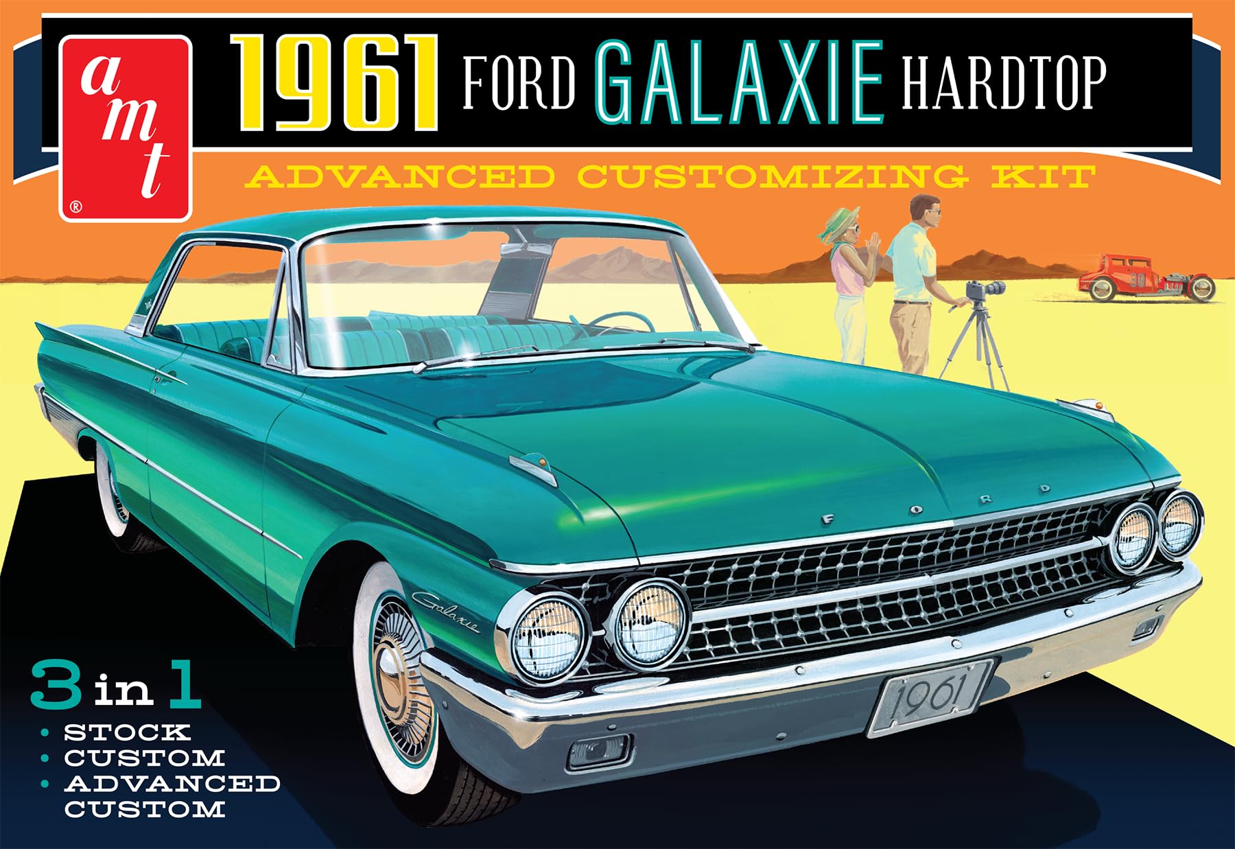 AMT 1961 Ford Galaxie Hardtop 1:25 Schaal Model Kit