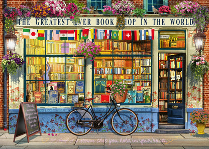 Ravensburger The Greatest Bookshop 1000 Piece Jigsaw Puzzles for Adults and Kids Age 12 Years Up New Design