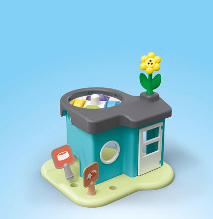 Playmobil Junior 71690 dierenpension, inclusief vier huisdieren, duurzaam speelgoed van kunststof op plantaardige basis, speelgoed voor kinderen vanaf 12 maanden