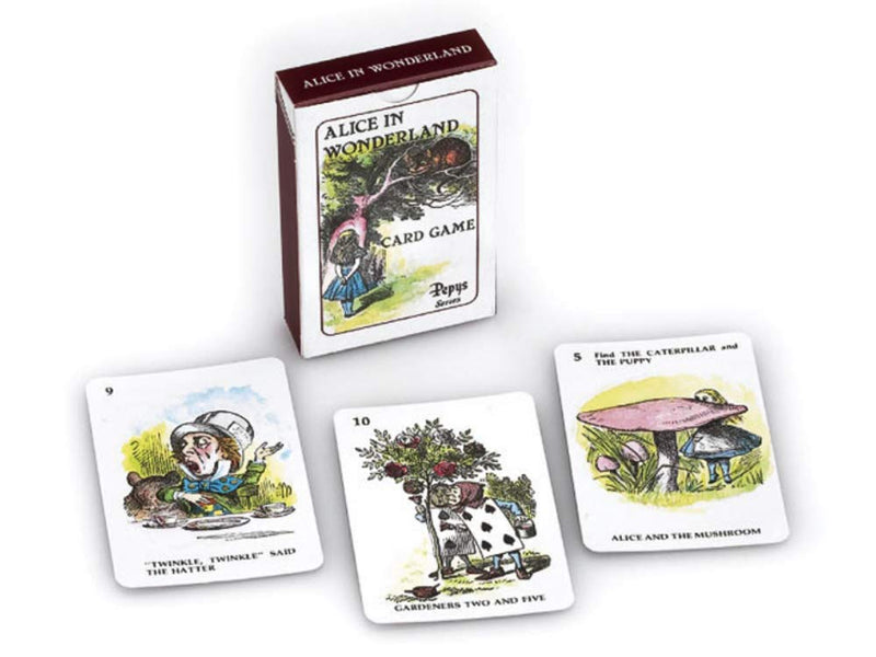 Gibsons Alice in Wonderland | Family Card Game | Classic Game for Children and Adults | Easy Play | Ages: 5+, Players: 2+
