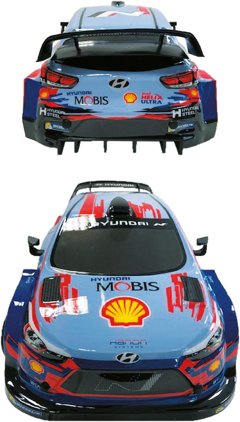 Mondo 63667 Hyundai i20 WRC Citroen Remote Controlled Vehicle, red RC 1:10 HYUNDAI I20 WRC
