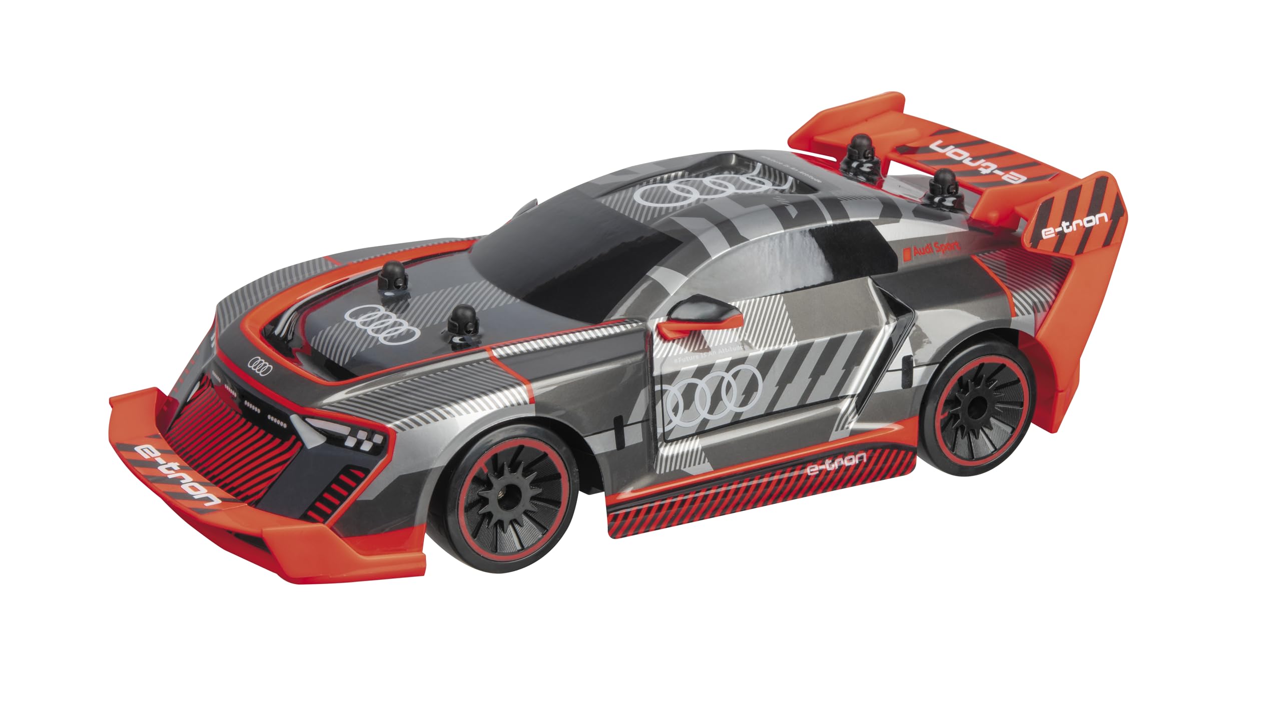 Mondo 63803 Modello in Scala 1:10 incluse-63803 Motors-Audi S1 E-TRON-2.4 GHz Scale RC Model-Batteries Included-63803, Racing Livery