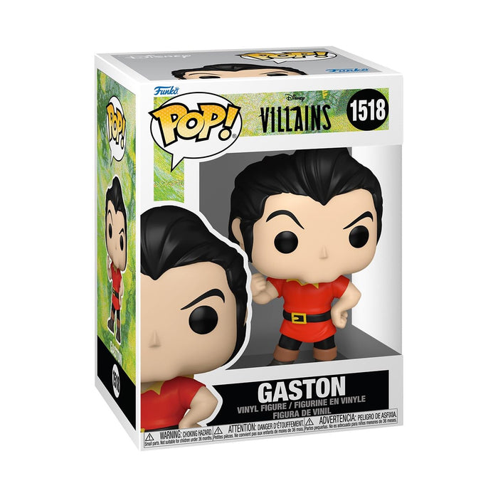 Funko Pop! Disney: Villains - Gaston - Disney Villains - Collectable Vinyl Figure - Gift Idea - Official Merchandise - Toys for Kids & Adults - Movies Fans - Model Figure for Collectors and Display