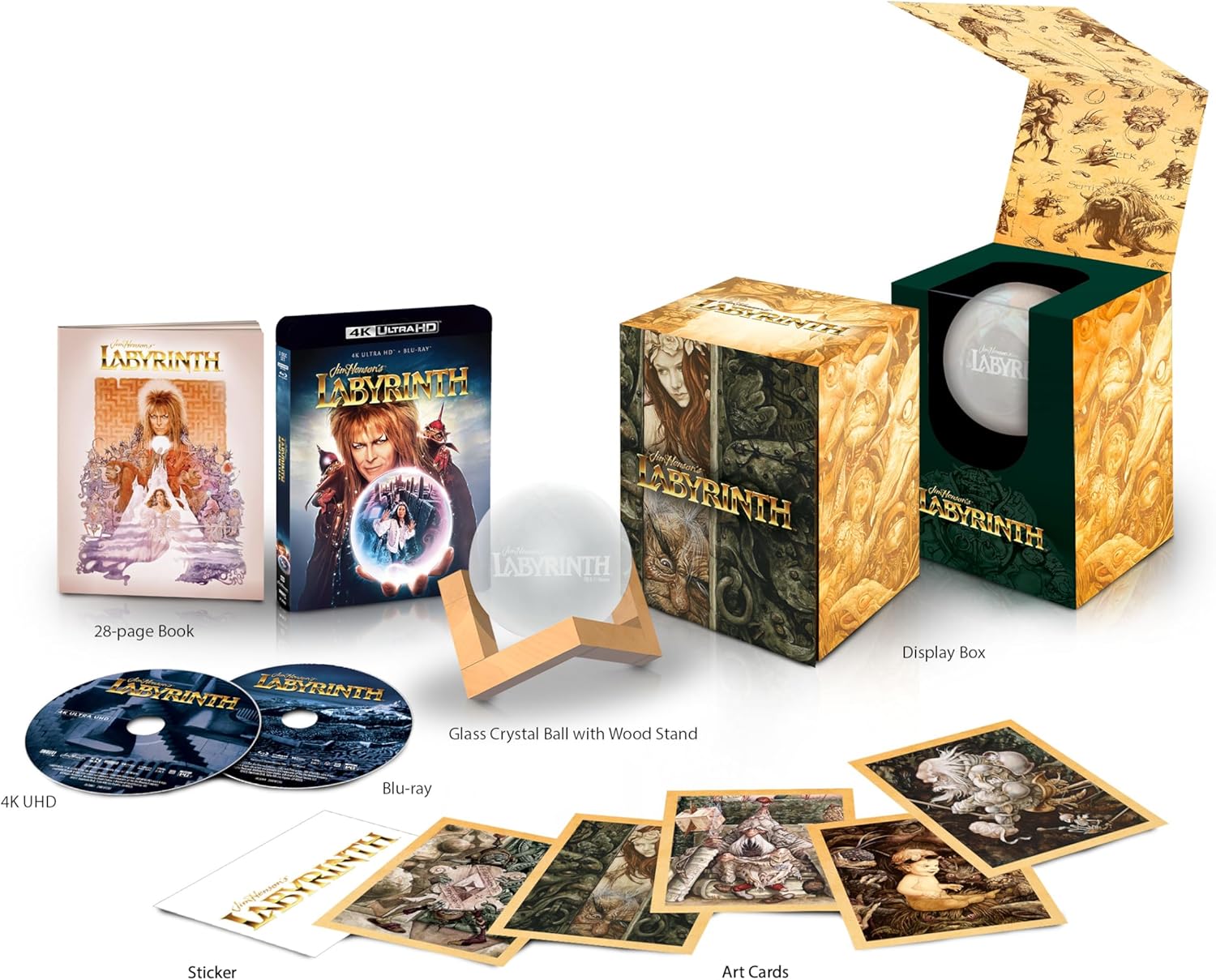 Labyrinth (1986) - Limited Edition Collector's Set 4K Ultra HD + Blu-ray