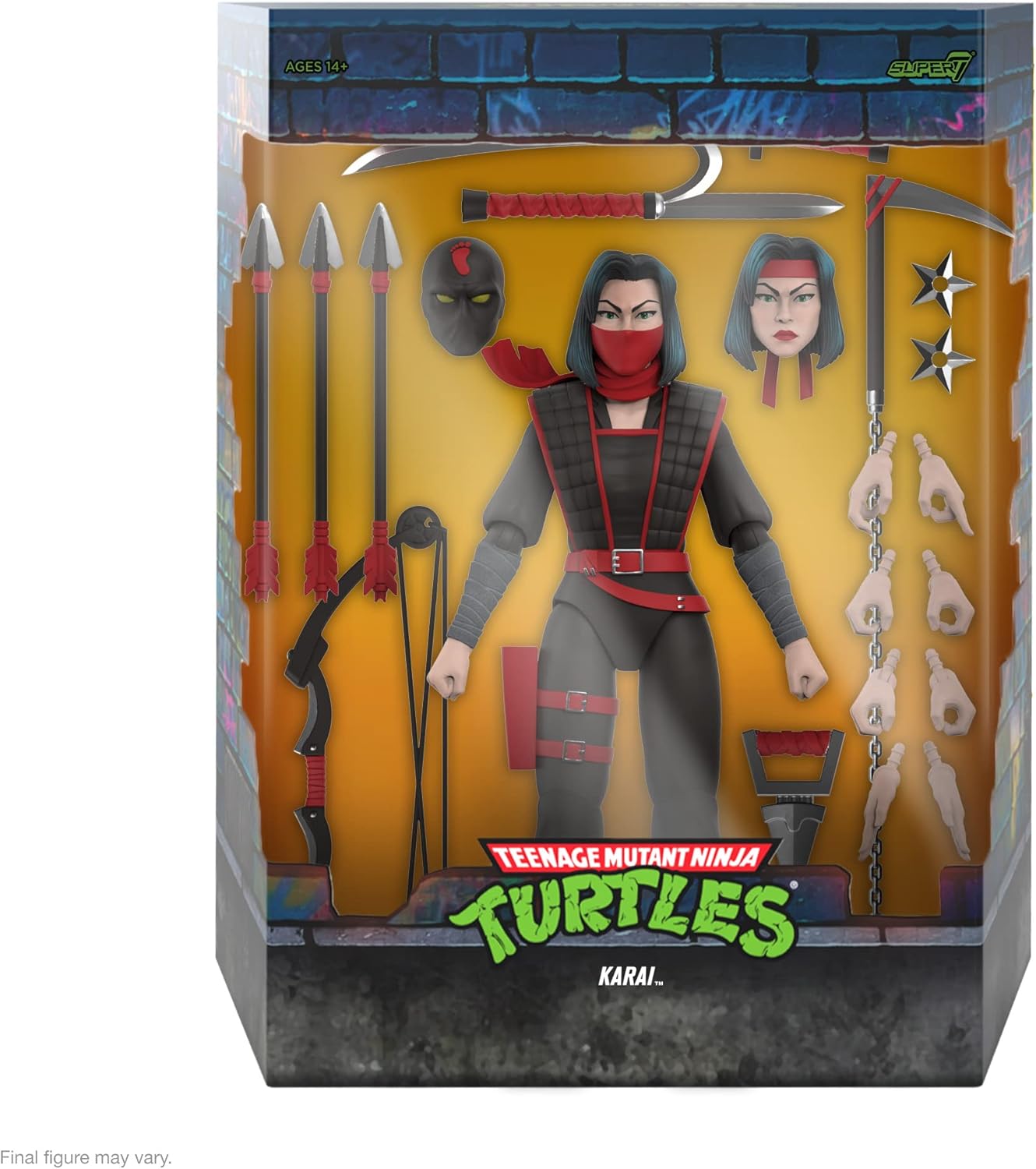 Super7 Teenage Mutant Ninja Turtles Karai - ULTIMATES! 7 in Action Figure