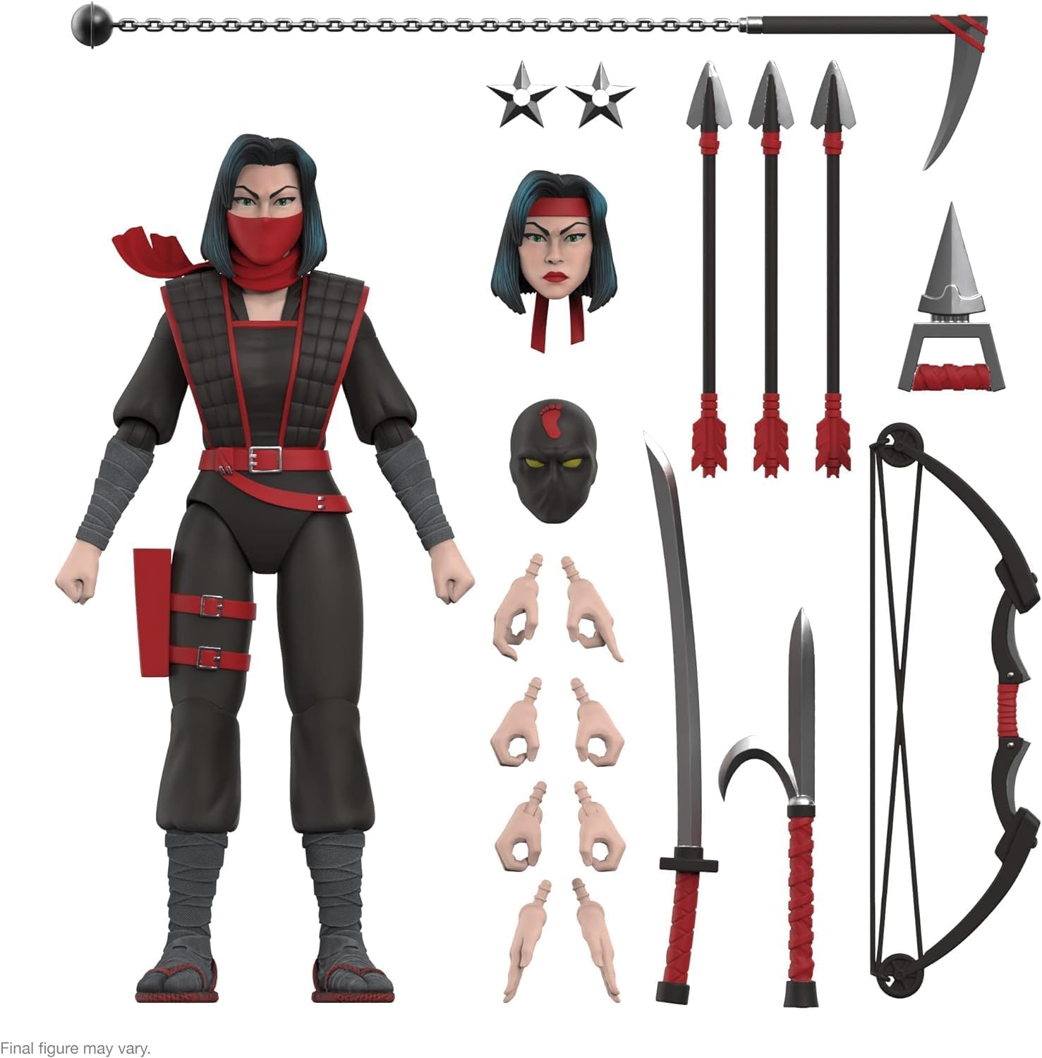 Super7 Teenage Mutant Ninja Turtles Karai - ULTIMATES! 7 in Action Figure