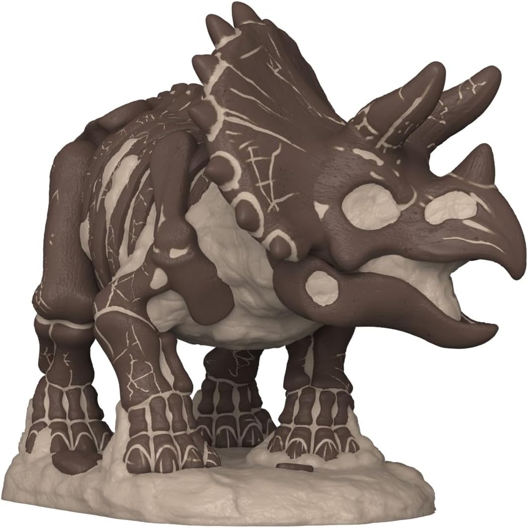 Funko POP! Movies: JP Fossil - Triceratops - Jurassic Park - Collectable Vinyl Figure - Gift Idea - Official Merchandise - Toys for Kids & Adults - Movies Fans - Model Figure for Collectors