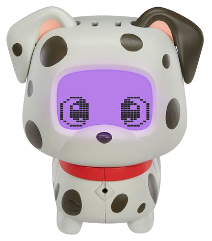 MGA Entertainment Pixel Petz - Dalmatian - Interactive Digital Pet Dog - Suitable for Children Ages 4+, Schwarz-weiß