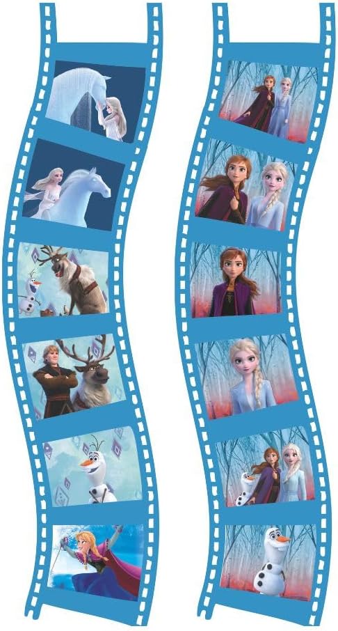 LEXIBOOK - Stories projector, Frozen torch light and projector with 3 discs, 24 images, create your own stories, LTC050FZ