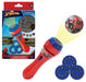 LEXIBOOK Stories projector, Spider-Man torch light and projector with 3 discs, 24 images, create your own stories, LTC050SP
