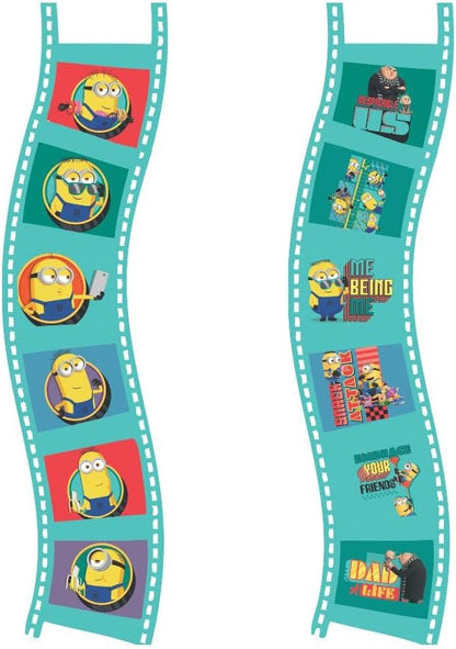 LEXIBOOK, Mi Villano Favorito, Proyector de Cuentos de los Minions y Linterna, Proyecta 24 imágenes de la película Mi Villano Favorito con 3 Discos, Amarillo/Azul, LTC050DES