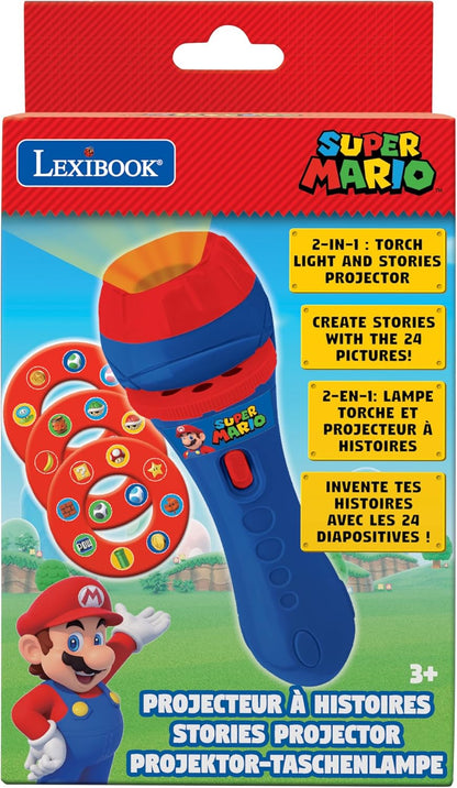 Lexibook - Super Mario Theme Stories Projector And Torch Light - (Ltc050Ni)