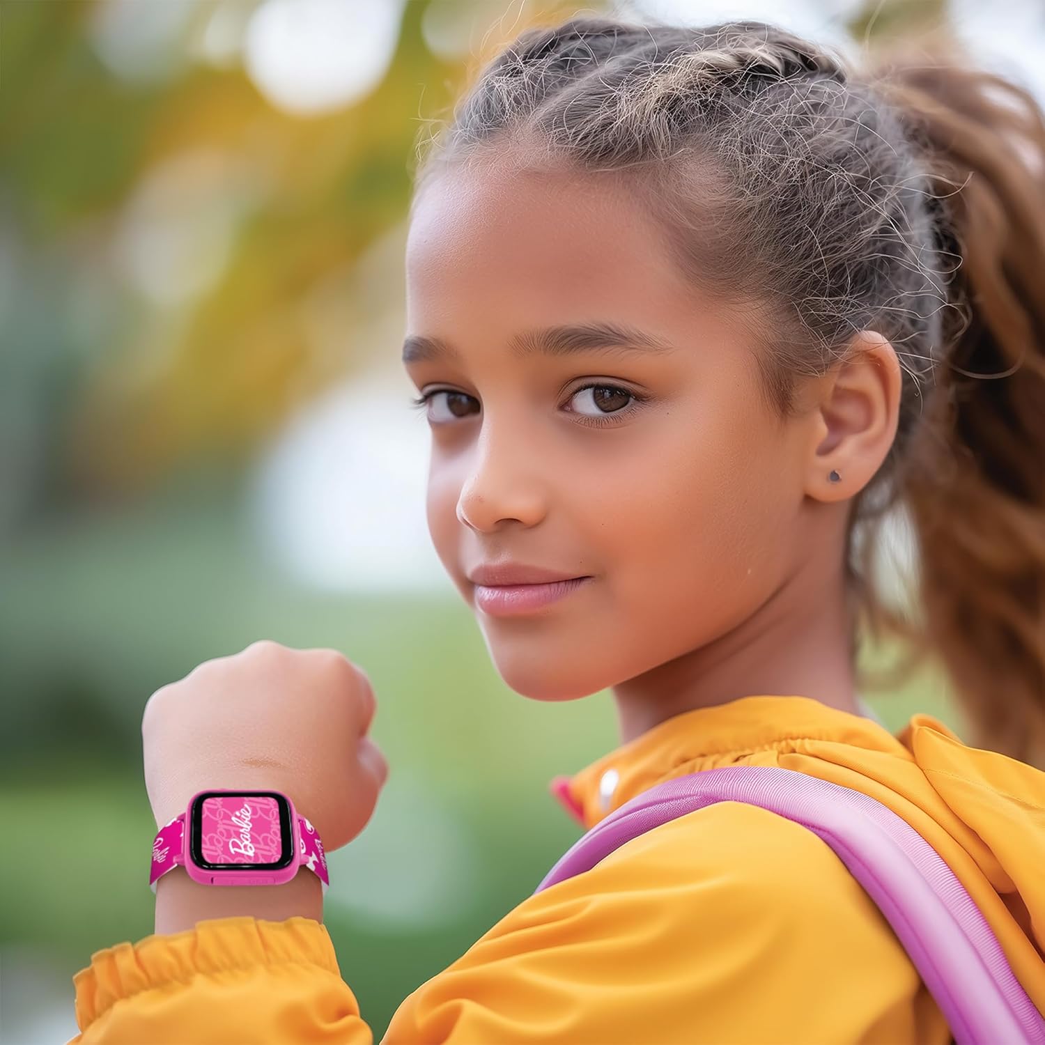 Lexibook - Barbie Kids Smartwatch With 8Gb Memory Card (Dmw070Bb)