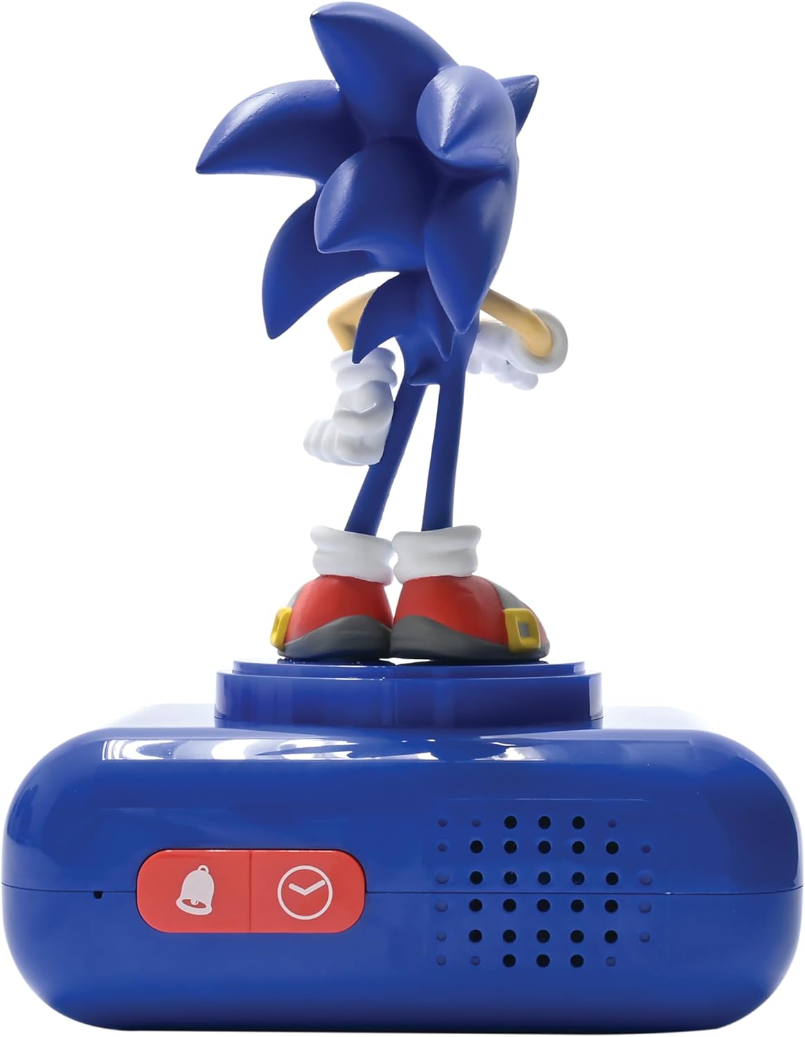 LEXIBOOK Hedgehog, Sonic Night Light Alarm Clock, Sounds and Melodies, Backlit LCD Screen, Luminous, Snooze, Blau