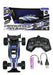 Lexibook, Crosslander® Mini Buggy, ferngesteuertes Buggy, Geschwindigkeit bis zu 15 km/h, Front- und Heckstoßfänger, wiederaufladbar, Blau, RC17