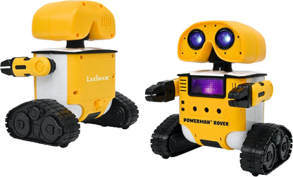 Lexibook Powerman Rover - Niedlicher Roboterbegleiter. Fernbedienung oder Gestensteuerung. Spielt Musik, Tanzt, wiederholt, was du sagst. Licht- und Soundeffekte. STEM-programmierbar, ROB14