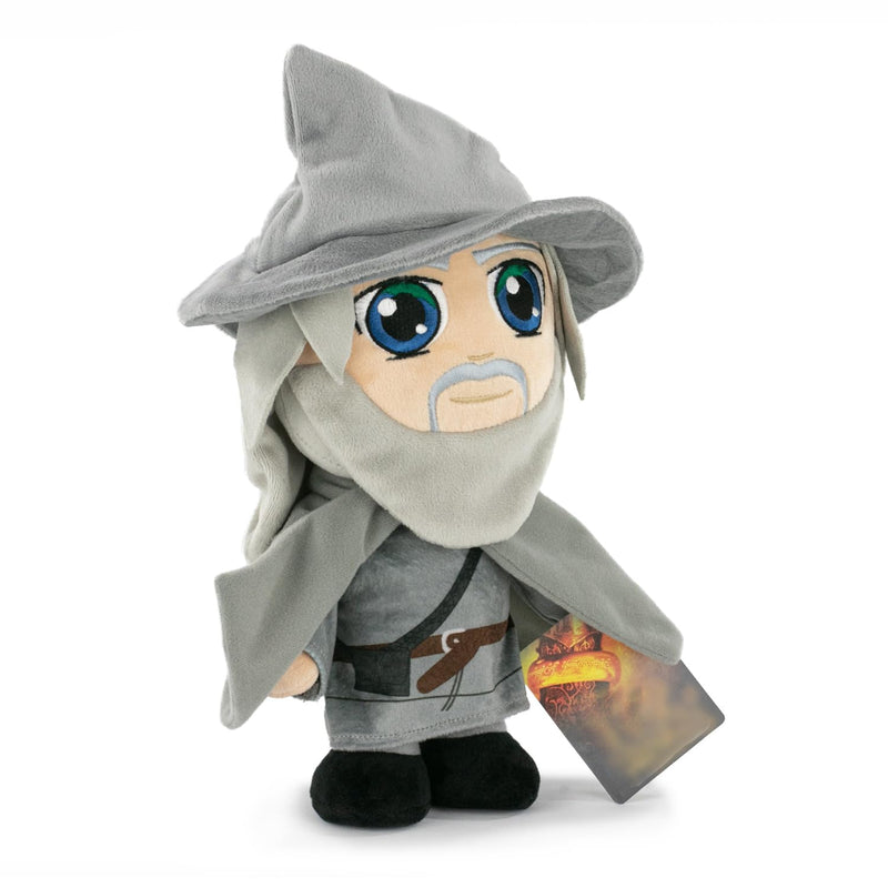 BARRADO The Lord of The Rings - The Lord of the Rings 28cm Aragorn Frodo Gandalf Gollum Legolas Collector's Edition Plush - Super Soft Quality (Without Presentation Box, Gandalf)