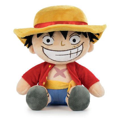 BARRADO - Plush One Piece Impulse - Luffy, Sanji, Zoro, Chopper - 22cm, 8'66" - 16002551 (Luffy