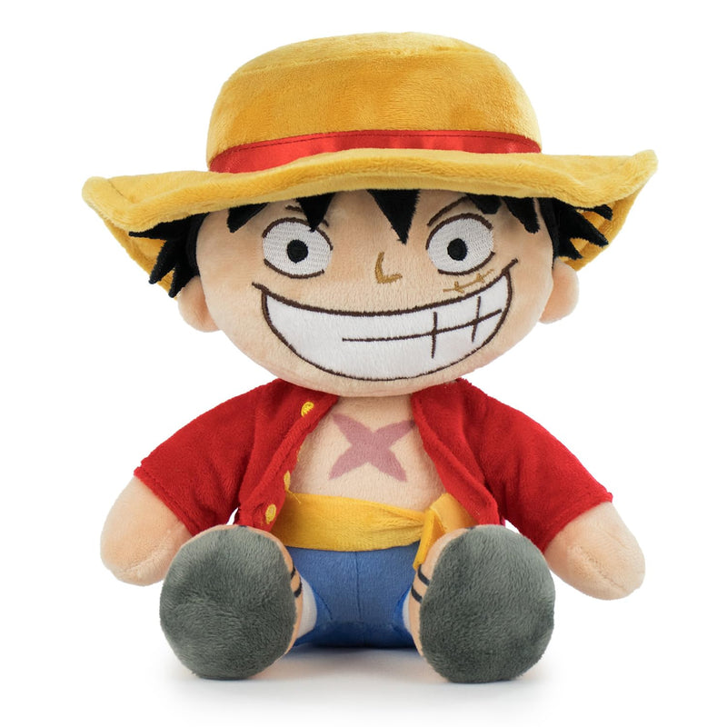 BARRADO - Plush One Piece Impulse - Luffy, Sanji, Zoro, Chopper - 22cm, 8'66" - 16002551 (Luffy