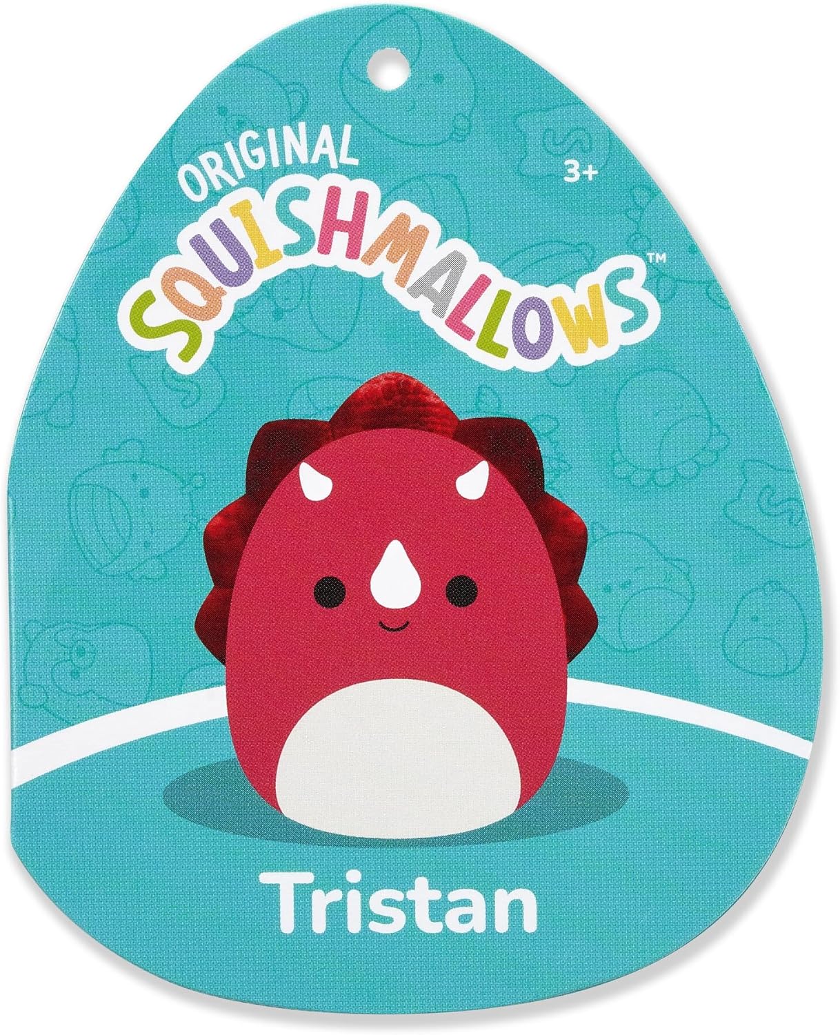 Squishmallows Pluschfigur Red Triceratops Tristan