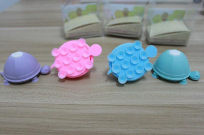 Caolator Mobile Phone Mount Holder Tortoise Car Silicone Sucker for iPhone 6s with Cartoon Cute Turtle Mobile Phone Cable Manager