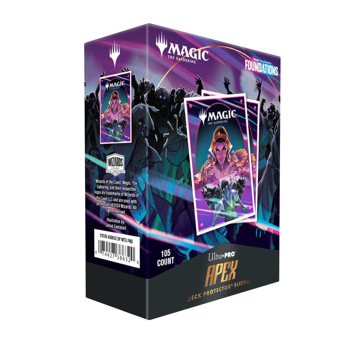Ultra Pro - Magic: The Gathering - 105ct Apex Sleeves - Foundations