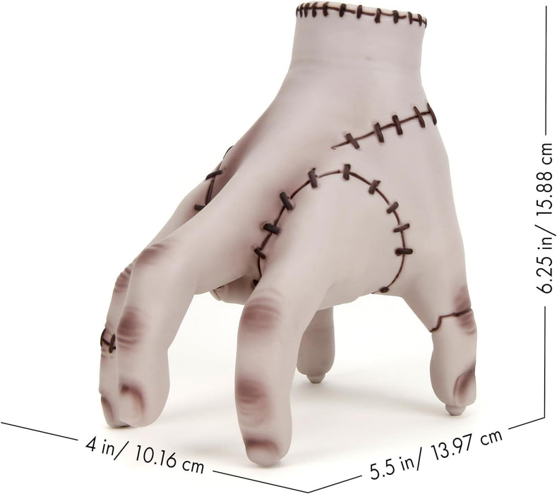 Jada Toys – Wednesday Addams Thing RC – Life-Size Remote Control Partner – Realistic Design, USB Charging, Toy for Adults and Kids