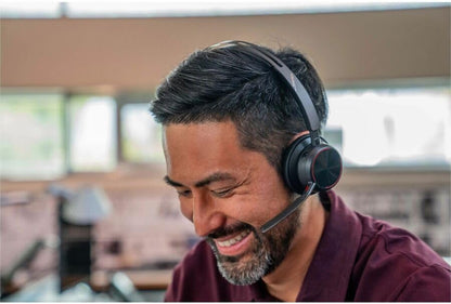 Poly Voyager Focus 2 - Headset - On-Ear - Bluetooth - Wireless - Active Noise Cancelling - Usb-C Via Bluetooth Adapter -