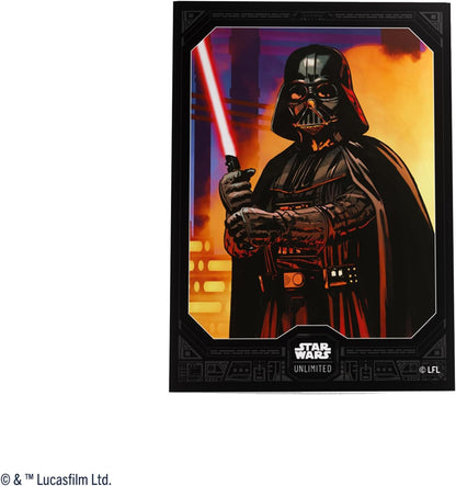 Gamegenic, Star Wars: Unlimited Art Sleeves Double Sleeving Pack – Darth Vader