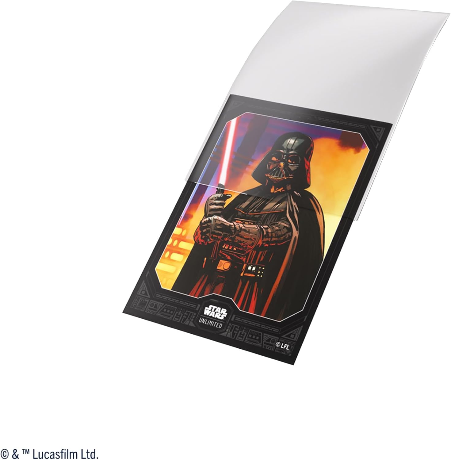 Gamegenic, Star Wars: Unlimited Art Sleeves Double Sleeving Pack – Darth Vader