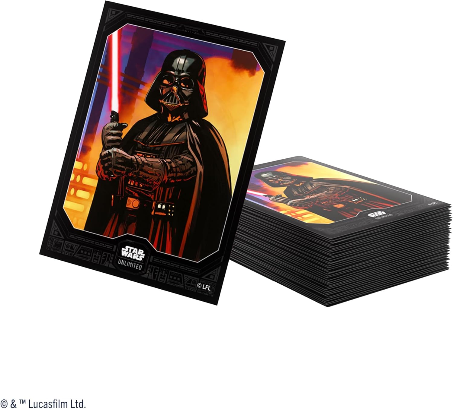 Gamegenic, Star Wars: Unlimited Art Sleeves Double Sleeving Pack – Darth Vader