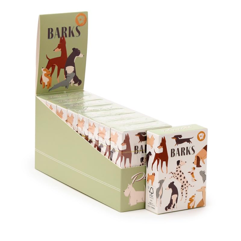 Puckator Barks Dog Standard Playing Card Deck