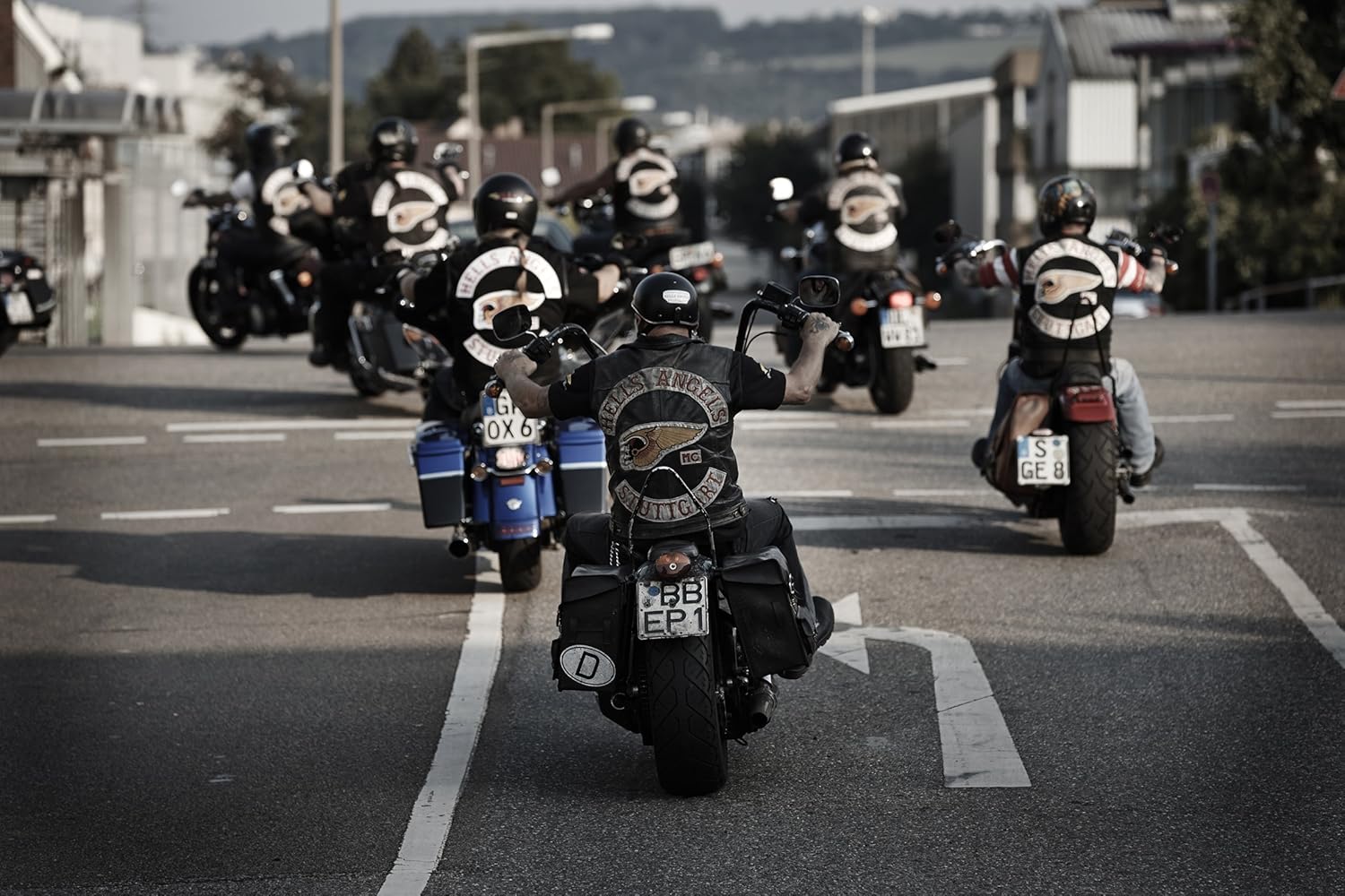 EIN HELLS ANGEL UNTER BRDERN