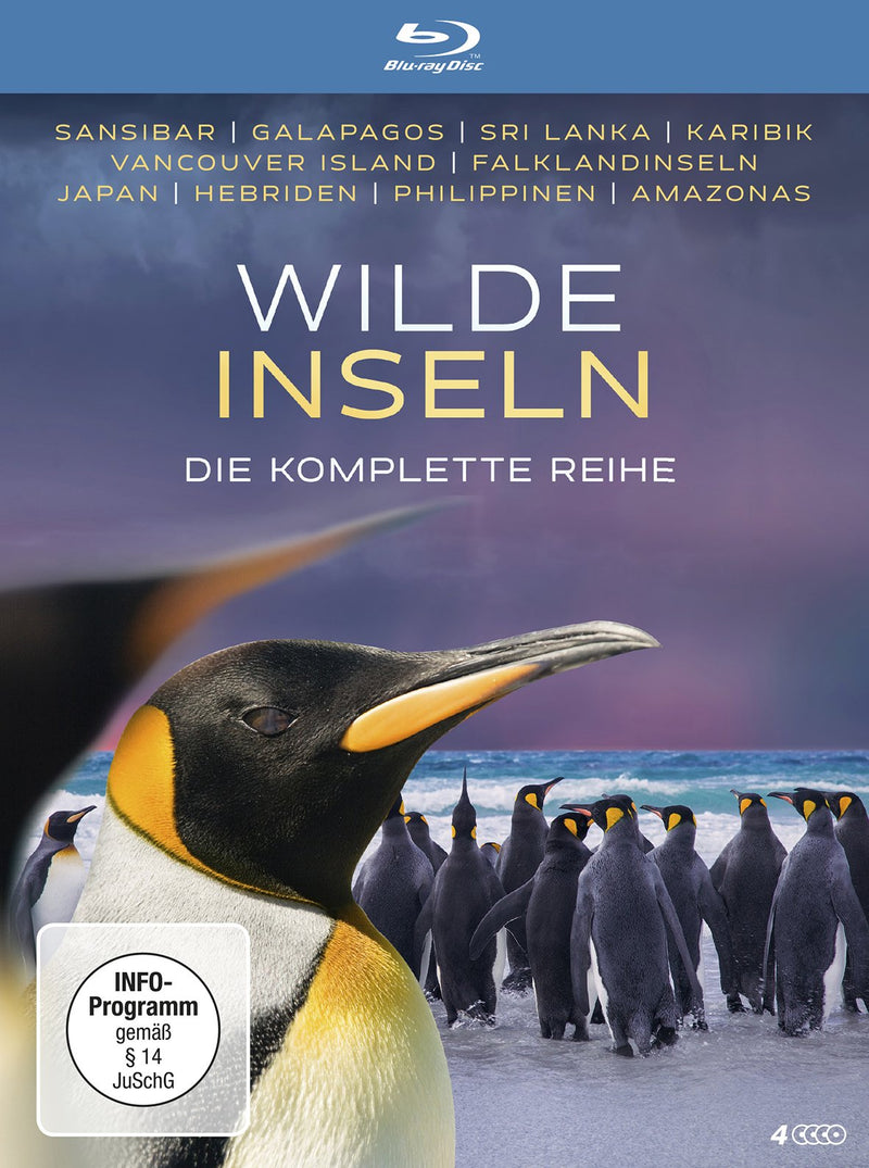 Wilde Inseln - Die komplette Reihe (Staffeln 1+2) (4 Blu-rays