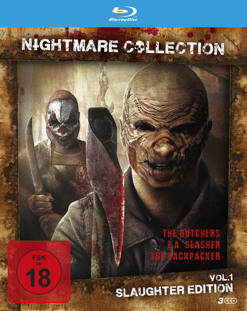 VARIOUS - NIGHTMARE COLLECTION VOL.1-SLAUGHTER EDITION (1 Blu-ray