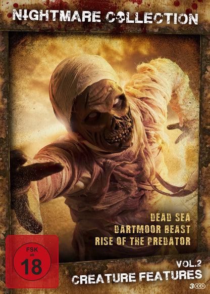 VARIOUS - NIGHTMARE COLLECTION VOL.2: CREATURE FEATURES (1 DVD