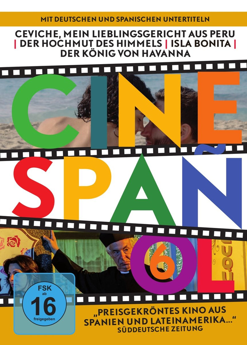 Cinespañol 6  Kollektionsbox mit vier Filmen aus Spanien und Lateinamerika (mit deutschen und spanischen Untertiteln