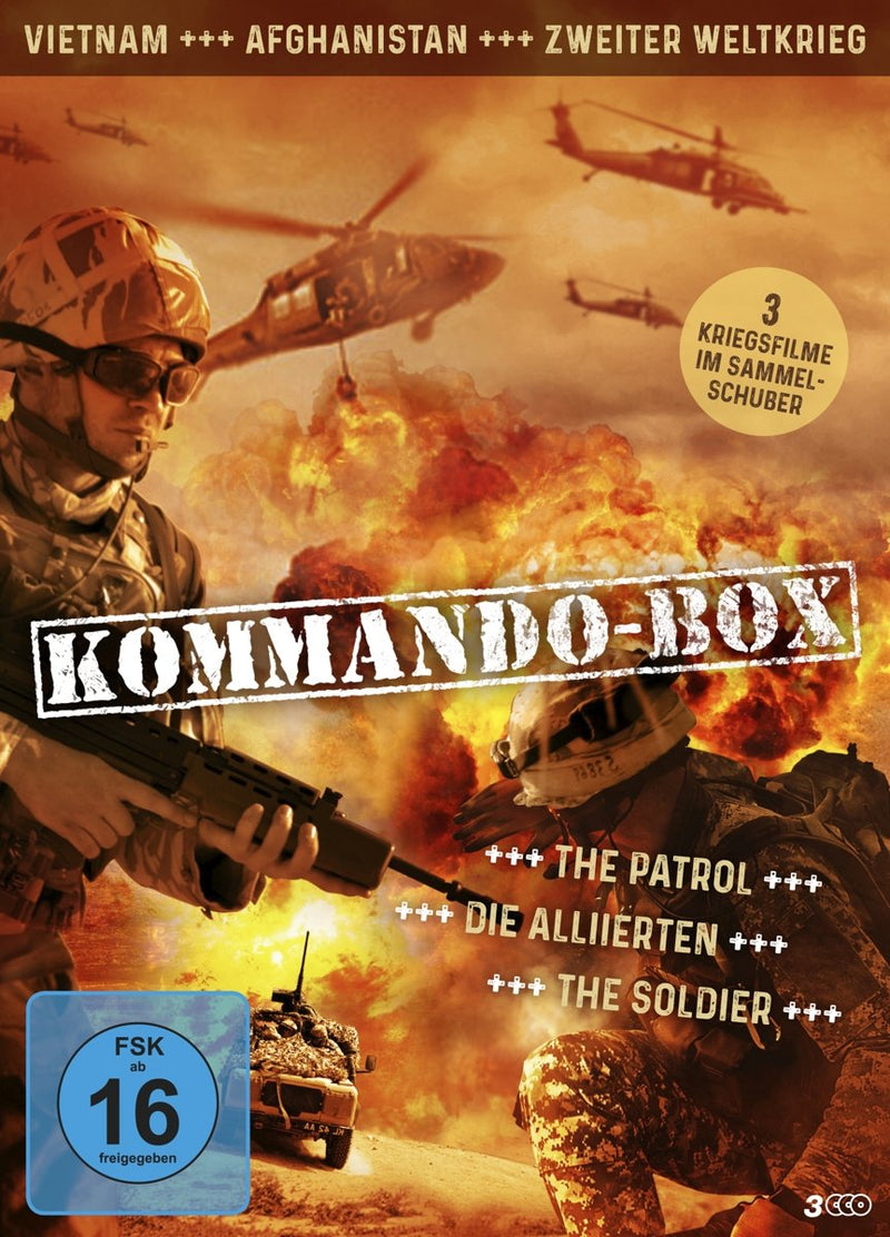 Kommando-Box (3-DVD-Box mit 3 Kriegsfilmen