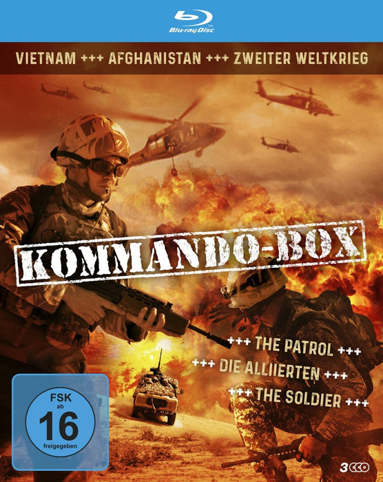 Kommando-Box (3 Blu-rays mit 3 Kriegsfilmen