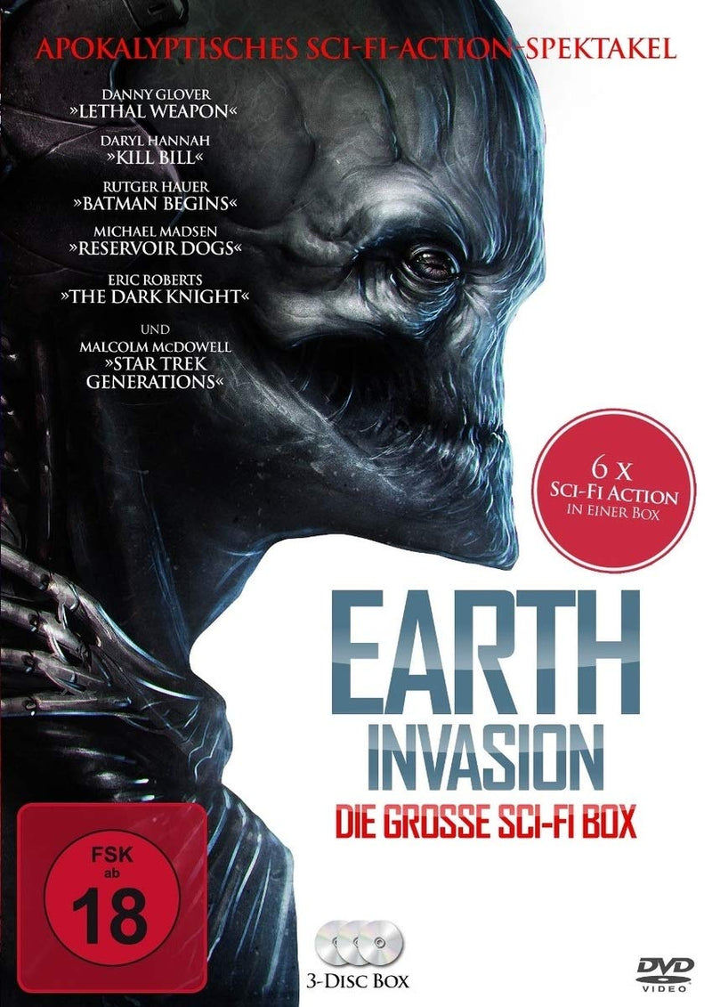 Earth Invasion - Die große SciFi-Box - (6 Filme) -  - (The Quiet Hour, Rise of the Predator, 2047 - Sights of Death, Helix, The Black Hole, Alien Domicile - Battlefield Area 51