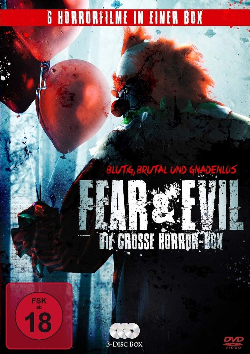 Fear & Evil - Die große Horror-Box - (6 Filme) -  - (Dämon - Dunkle Vergangenheit, Deathday, The Butchers - Meat & Greet, The Scarehouse - Revenge is a Bitch, The Sickroom, Bastard