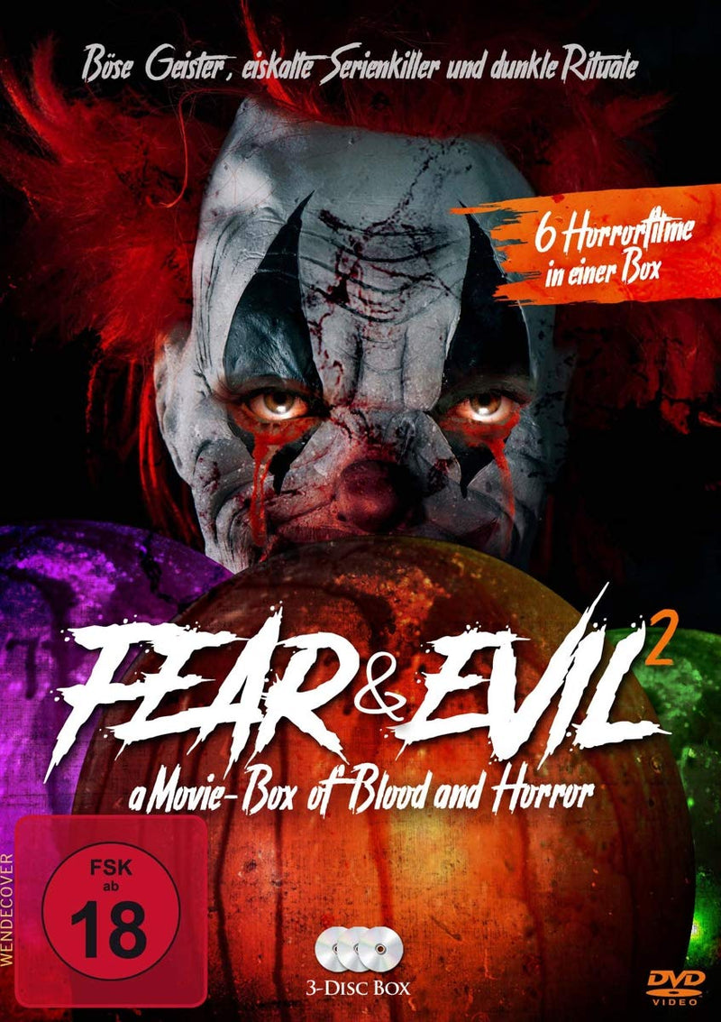 Fear & Evil 2 - Die große Horror-Box - (6 Filme) -  - (House on the Hill, Scarecrow Rising, Hangman, The Wicked Within, Haunting at Foster Cabin, The Shadow Man