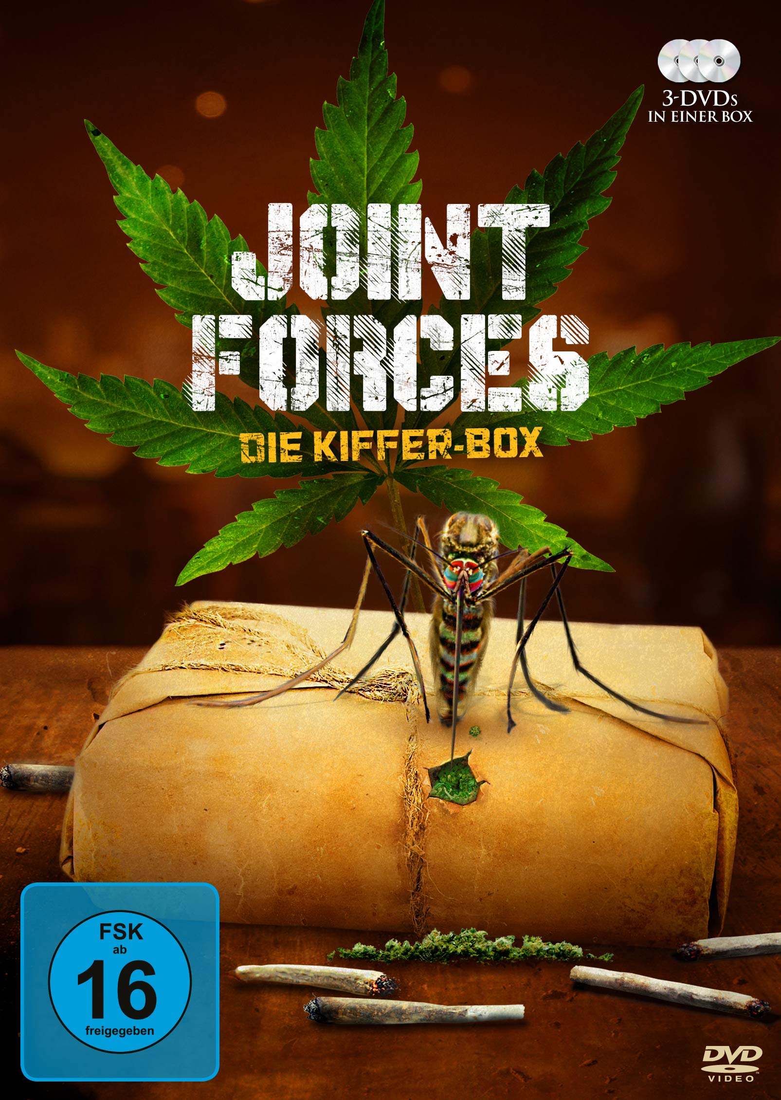 Joint Forces - Die Kiffer-Box - (3 Filme) -  - Uncut - (Kiffer vs. Killer Mosquitos, Stoned: Volle Dröhnung voraus, Big Daddy: Make America Stoned Again
