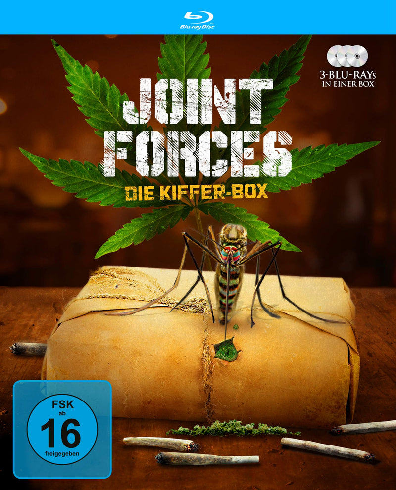 Joint Forces - Die Kiffer-Box - (3 Filme) -  - Uncut - (Kiffer vs. Killer Mosquitos, Stoned: Volle Dröhnung voraus, Big Daddy: Make America Stoned Again