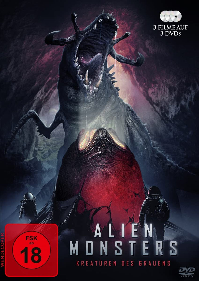 Alien Monsters - Kreaturen des Grauens - (3 Filme) -  (Alien Domicile: Battlefield Area 51, Alien Domicile: Next Level, Rise of the Predator